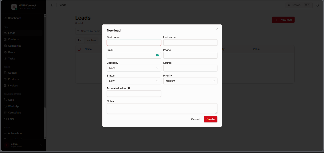 Contact Management